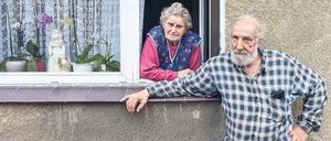 Übrig geblieben. Erika Kühne und Paul Urbanek sind die letzten Mieter im Haus Nummer 104. 