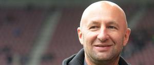 Klare Kante. Klaus Hofmann, Präsident des FCA, hat eine dezidierte Meinung zu Rasenballsport Leipzig.