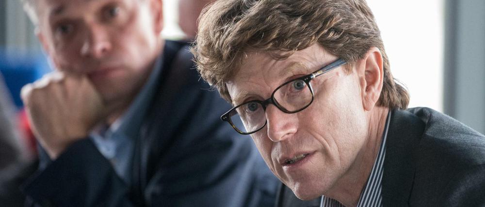Flughafenchef Engelbert Lütke Daldrup übernimmt fortan die alleinige Verantwortung beim BER-Fluggastterminal.