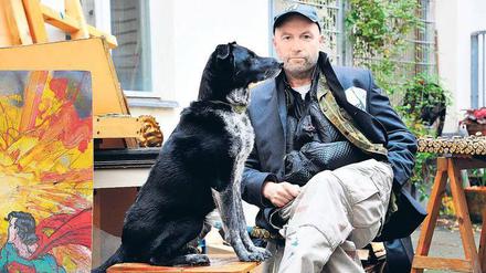 Die Wohnung wurde gekündigt, der Vertrag fürs Atelier in Prenzlauer Berg nicht verlängert. 