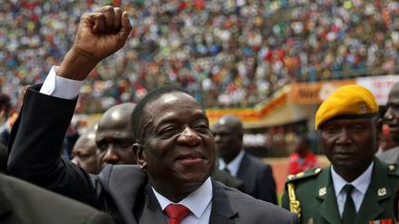 Der neue Präsident Simbabwes: Emmerson Mnangagwa 