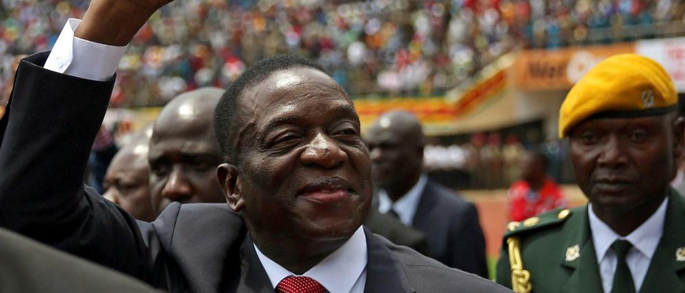 Der neue Präsident Simbabwes: Emmerson Mnangagwa