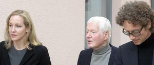 Anton Schlecker mit seinen Kindern Meike und Lars