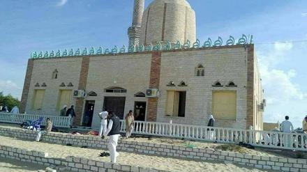 Ort des Anschlags: Die Al-Rawda-Moschee in Bir al-Abd in der Nähe der Provinzhauptstadt Al-Arisch