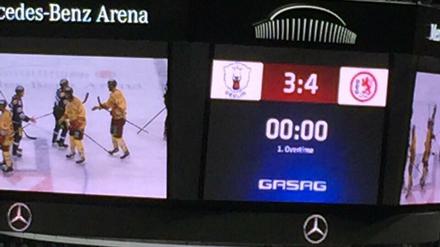 Nur ein Punkt. Eine etwas unnötige Niederlage für die Eisbären.
