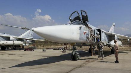 Lufthoheit. Russische Kampfjets kontrollieren alles, was über Syrien passiert. 