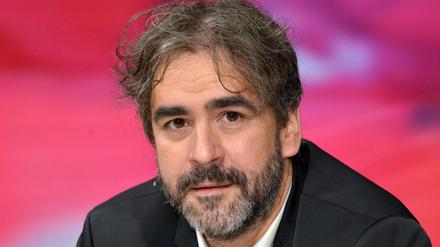 Der Türkei-Korrespondent der «Welt», Deniz Yücel, während der ZDF-Talkshow «Maybrit Illner».