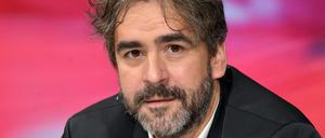 Der Türkei-Korrespondent der «Welt», Deniz Yücel, während der ZDF-Talkshow «Maybrit Illner».
