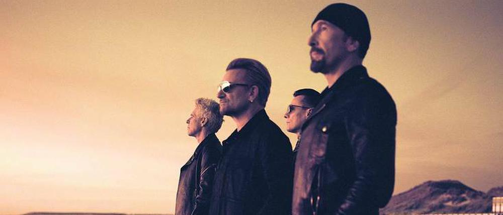Schweiger in der Wüste. U2 machen seit 39 Jahren gemeinsam Musik.