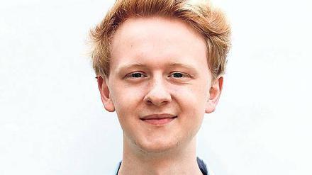 Der Macher. Joshua Kriesmann rief mit einer Gruppe von Freunden eine Spendenaktion für Geflüchtete ins Leben.