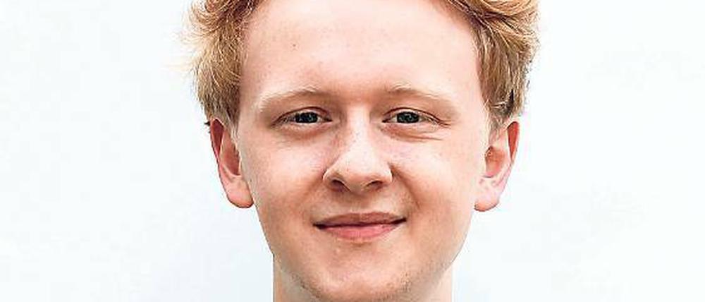 Der Macher. Joshua Kriesmann rief mit einer Gruppe von Freunden eine Spendenaktion für Geflüchtete ins Leben.
