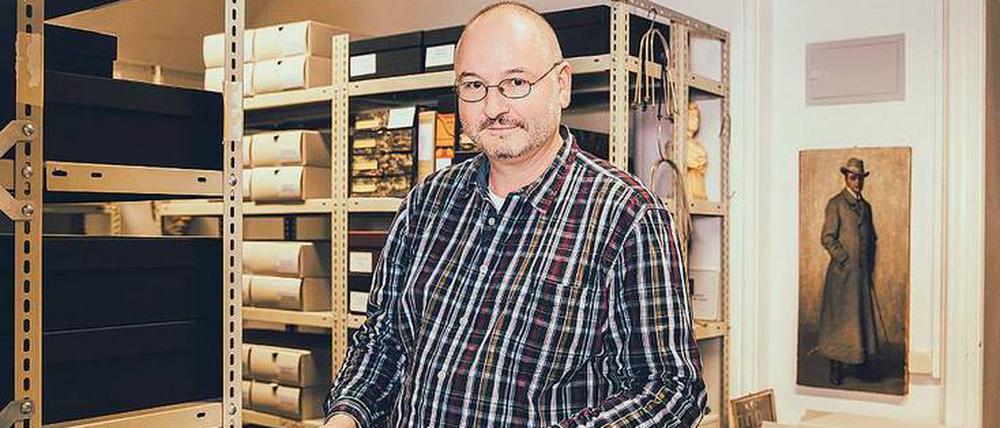 Überraschungsfund. Selbst der Leiter der Theaterhistorischen Sammlungen, Peter Jammerthal, ahnte nicht, welche Sensation sich in seinem Archiv verbarg.