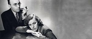 Als Lotte Lenya das „Lied vom weißen Käse“ sang: Das Bild zeigt die Schauspielerin mit ihrem Ehemann Kurt Weill 1931 in Berlin. Vier Jahre später emigrierten beide in die USA. 1933 war der von den Nationalsozialisten wegen seiner jüdischen Herkunft verfolgte Weill nach Frankreich geflohen.