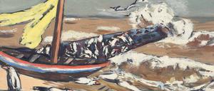 „Braunes Meer mit Möwen“ von Max Beckmann (1941) 