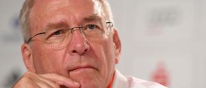 Chef de Mission. Bei den Olympischen Spielen führte Michael Vesper die deutsche Delegation an, zuletzt in Rio 2016.