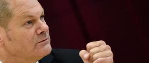 Der Erste Bürgermeister von Hamburg, Olaf Scholz (SPD). 