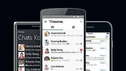 Der Messenger Threema ermöglicht Ende-zu-Ende-verschlüsseltes Kommunizieren. 