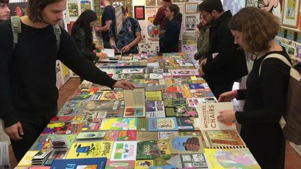 Volles Programm. Tausende neue Comics sind im vergangenen Jahr erschienen, hier ein Bild vom Fumetto-Festival 2017.