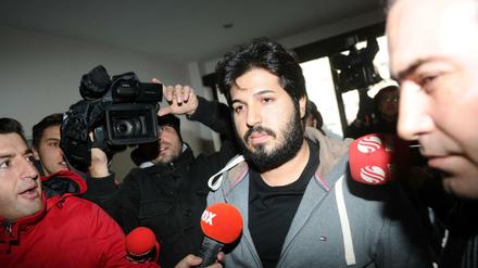 Der iranisch-türkische Geschäftsmann Reza Zarrab, das Foto zeigt ihn 2013 in Istanbul.
