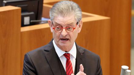 Der nordrhein-westfälische SPD-Fraktionsvorsitzende Norbert Römer Mitte November in Düsseldorf (Nordrhein-Westfalen).