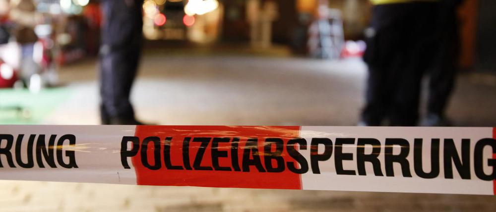 Der Weihnachtsmarkt in der Brandenburger Straße in Potsdam wurde am Freitag teilweise geräumt.