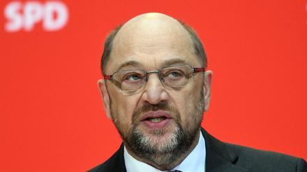 Der SPD-Vorsitzende Martin Schulz.