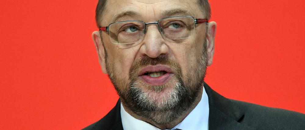 Der SPD-Vorsitzende Martin Schulz.