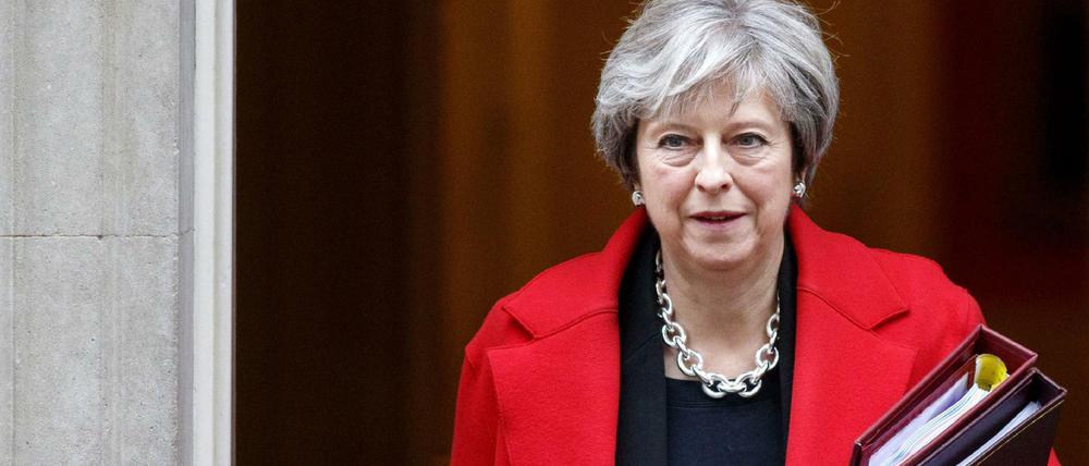 Die britische Premierministerin Theresa May 