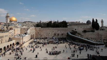 Blick auf Jerusalem