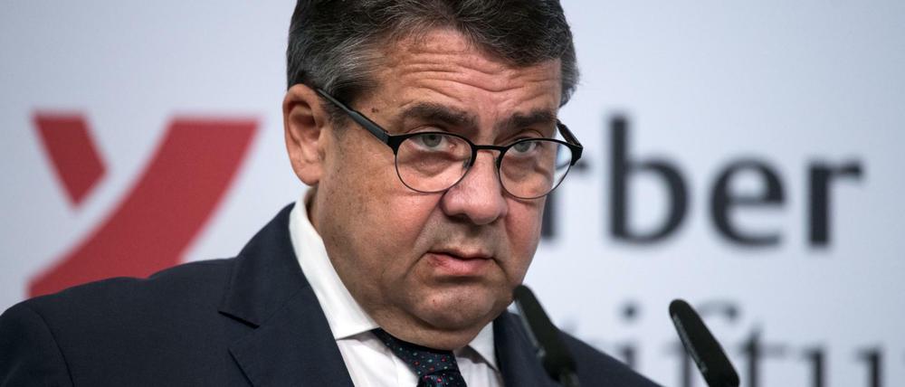 Außenminister Gabriel stieß mit seinen Aussagen zum künftigen deutsch-amerikanischen Verhältnis manchen vor den Kopf. 