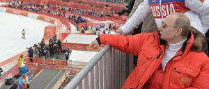 Cool bleiben. Wladimir Putin will abwarten und analysieren.