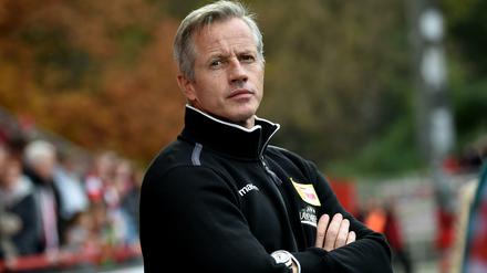 Wohin geht es? Jens Keller, ehemals Trainer des 1. FC Union.