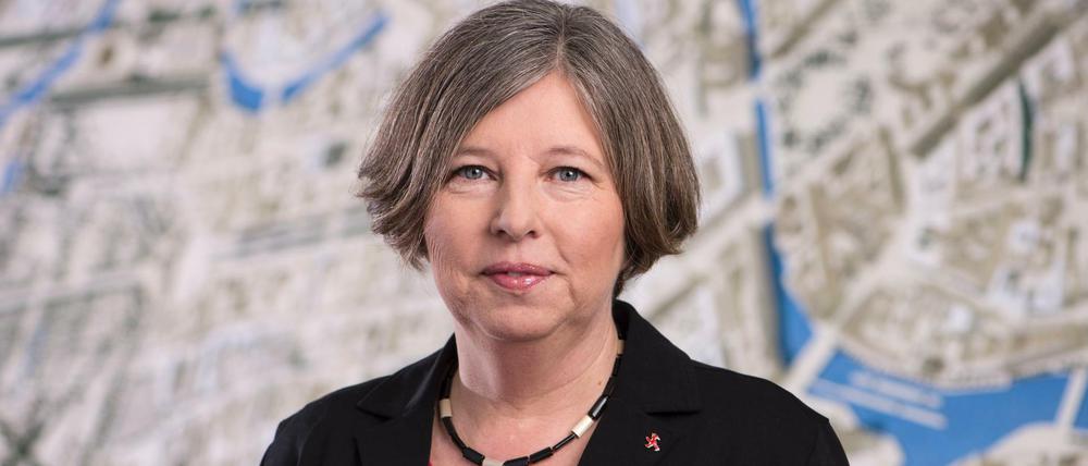 Katrin Lompscher ist Senatorin für Stadtentwicklung und Wohnen, Senatsverwaltung für Stadtentwicklung und Wohnen, Berlin