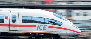 Auf dem Weg nach München rasen die ICE-Züge bald mit bis zu 300 km/h.