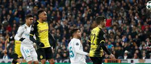 Pierre-Emerick Aubameyang zeigte in Madrid Torjägerqualitäten.
