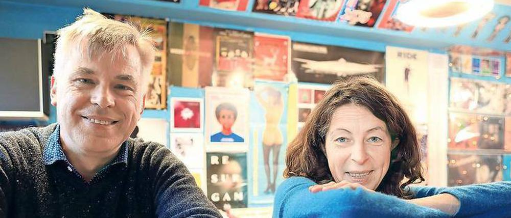 Volker Quante und Katharina Winkels kamen mit Anfang, Mitte 20 aus Bochum nach Berlin.