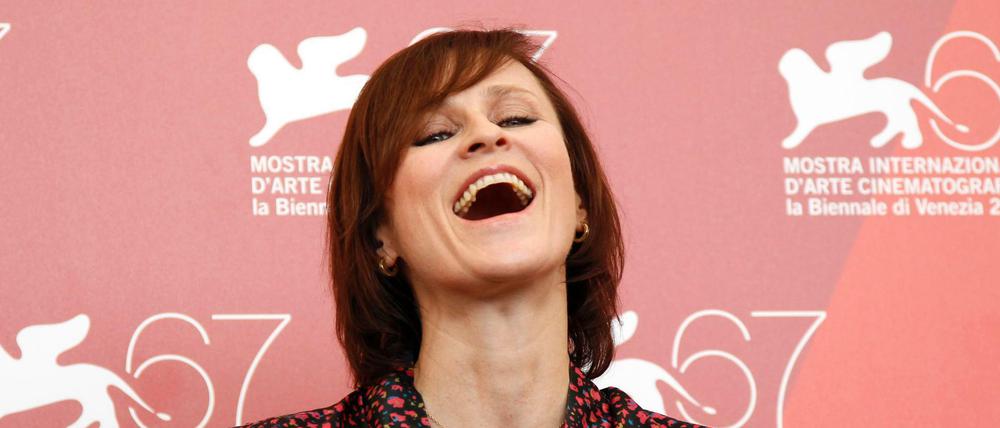 Sophie Rois bei den Filmfestspielen von Venedig 2010.