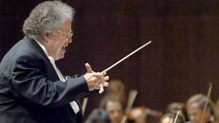 James Levine bei einem Auftritt in Boston 2007.