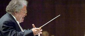 James Levine bei einem Auftritt in Boston 2007.