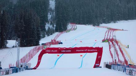 Auf der Abfahrt im kanadischen Lake Louise stürzte der Skirennfahrer Max Burkhart am Mittwoch.