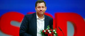 Der Neue: SPD-Generalsekretär Lars Klingbeil nach seiner Wahl 