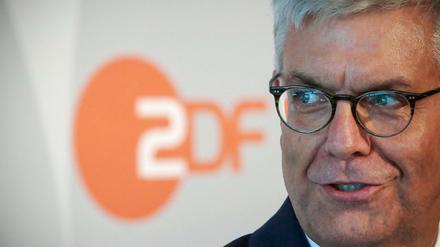 Der Intendant des Zweiten Deutschen Fernsehens (ZDF), Thomas Bellut