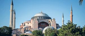 Bald für muslimische Gebete geöffnet? Die Hagia Sofia in Istanbul.