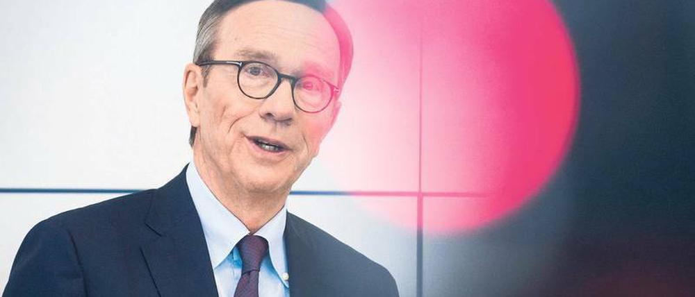 „Probleme damit nicht kleinreden, aber einordnen.“ VDA-Präsident Matthias Wissmann. 