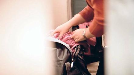 Dinge verschwinden. Dem Handel wird massenhaft Ware geklaut.