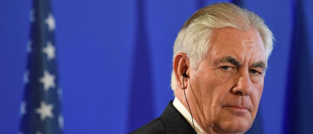 US-Außenminister Rex Tillerson.
