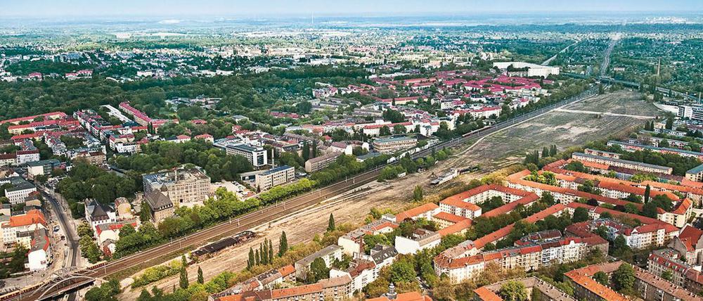 Bis hier ein neues Stadtquartier entstanden ist, dürfte noch etwas Zeit ins Land ziehen.