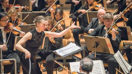 Klare Sache. Mirga Grazinyte-Tyla leitet das Deutsche Symphonie-Orchester. 