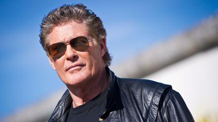 David Hasselhoff ist oft in Berlin, hier ein Bild von 2014.