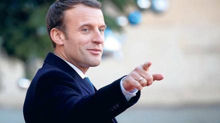 Der Mann hat eine Vision: Emmanuel Macron will Frankreich wieder mit sich selbst versöhnen. 